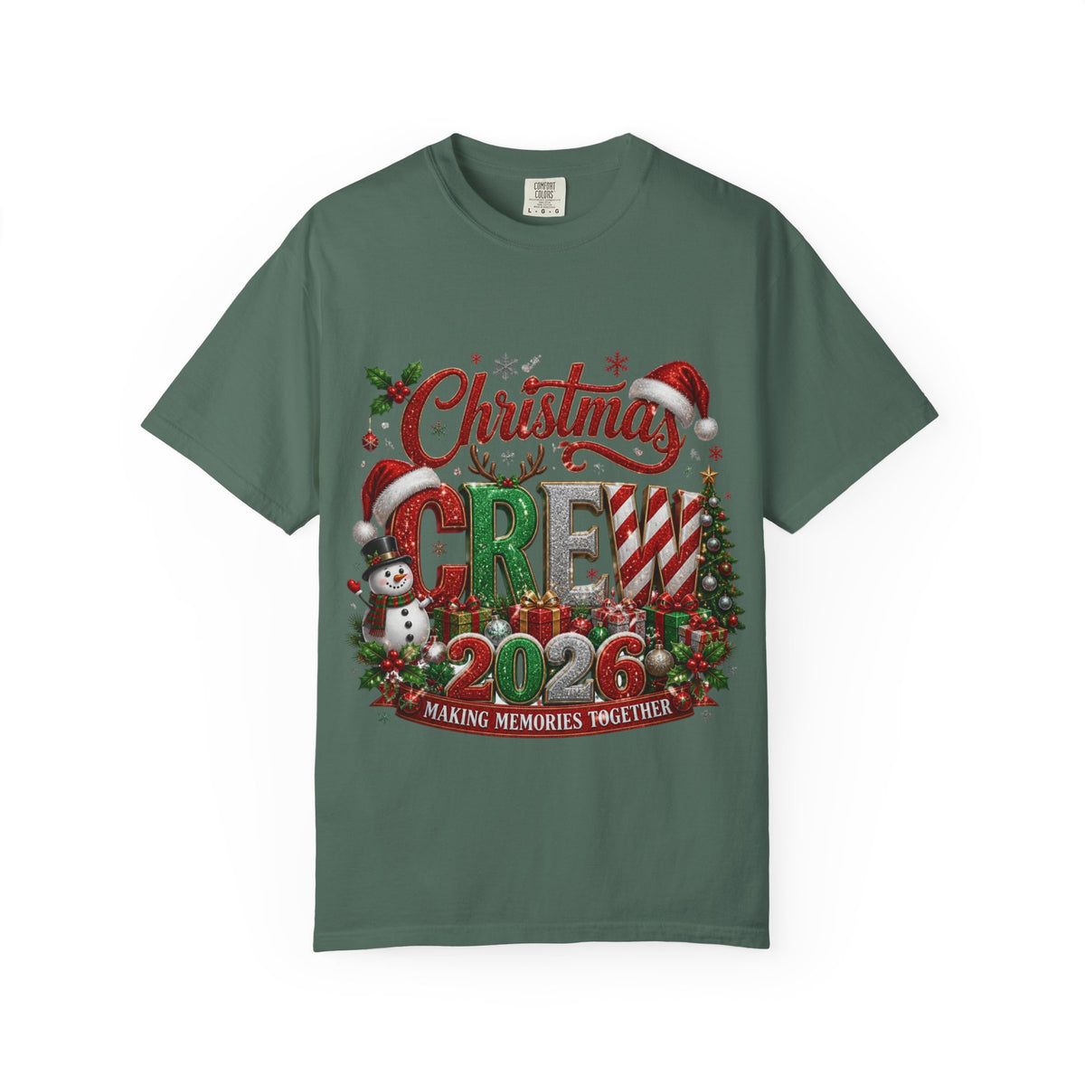 Christmas Crew 2025 Holiday T-Shirt