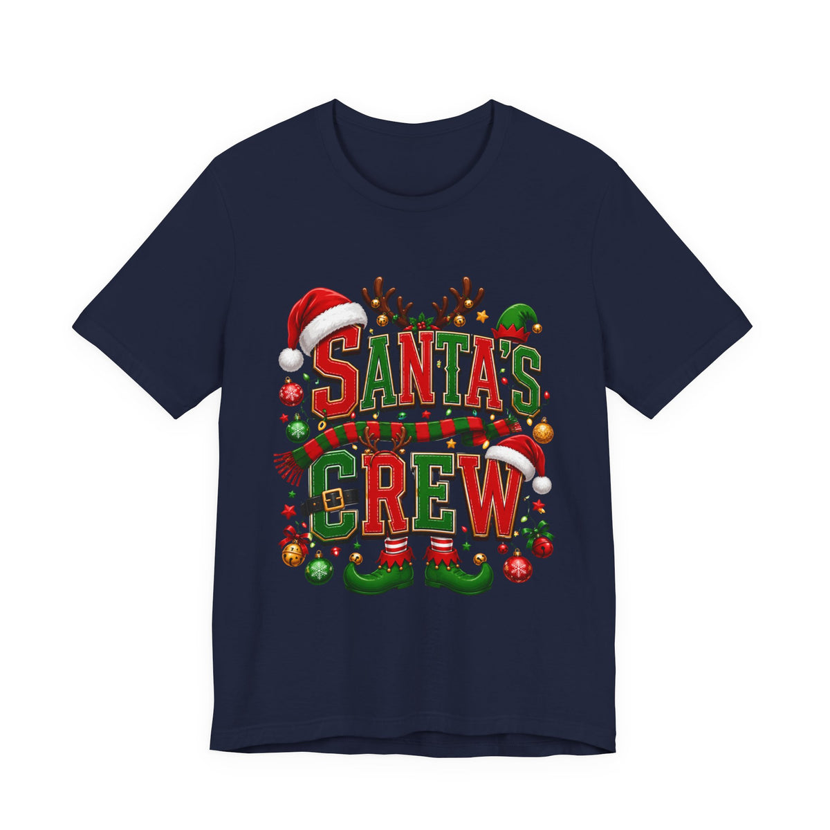 Santa's Crew Christmas T-Shirt