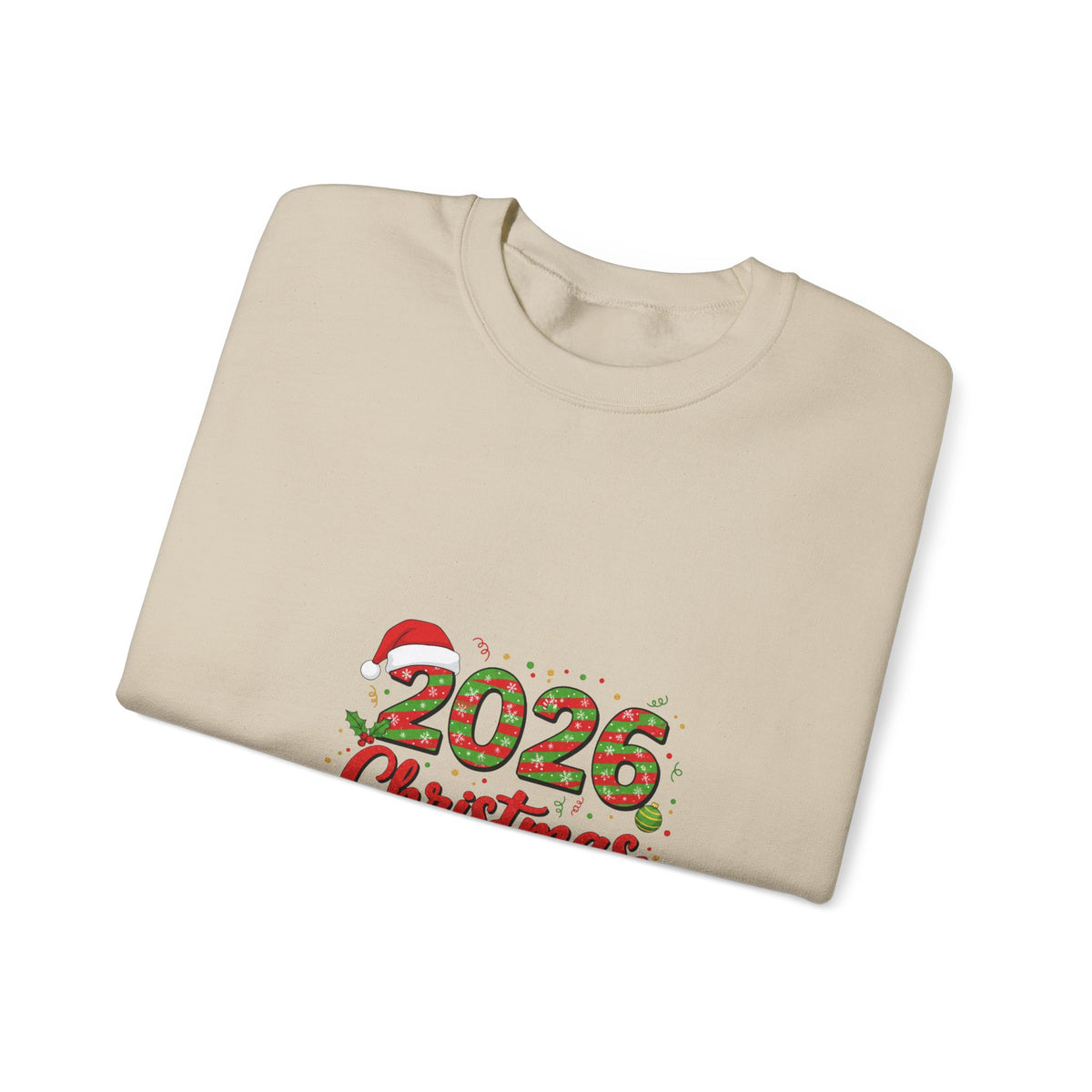 2026 Christmas Crew Sweatshirt