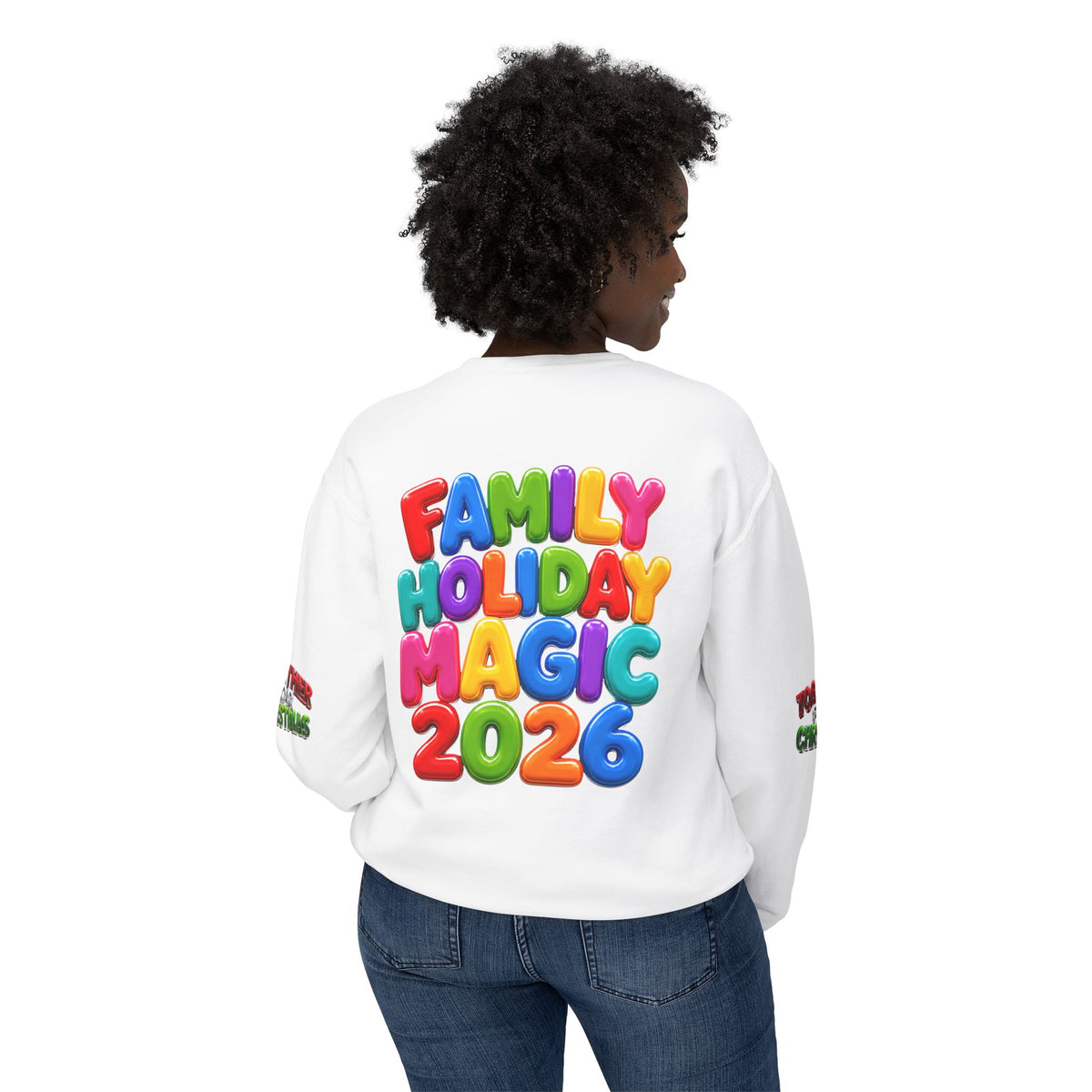 Family Holiday Magic 2026 Sweatshirt — Together for Christmas Crewneck