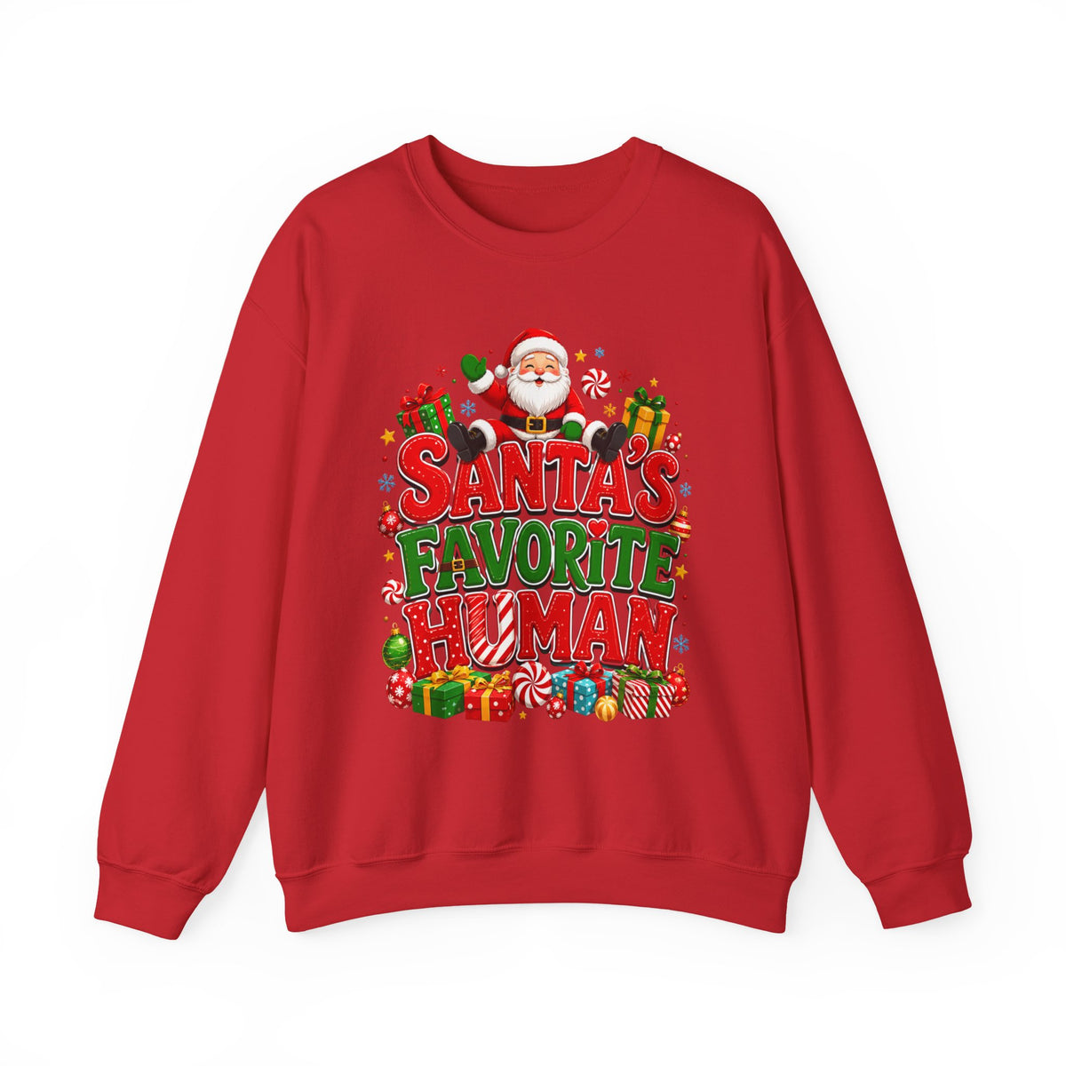 Santa's Favorite Human Sweatshirt
