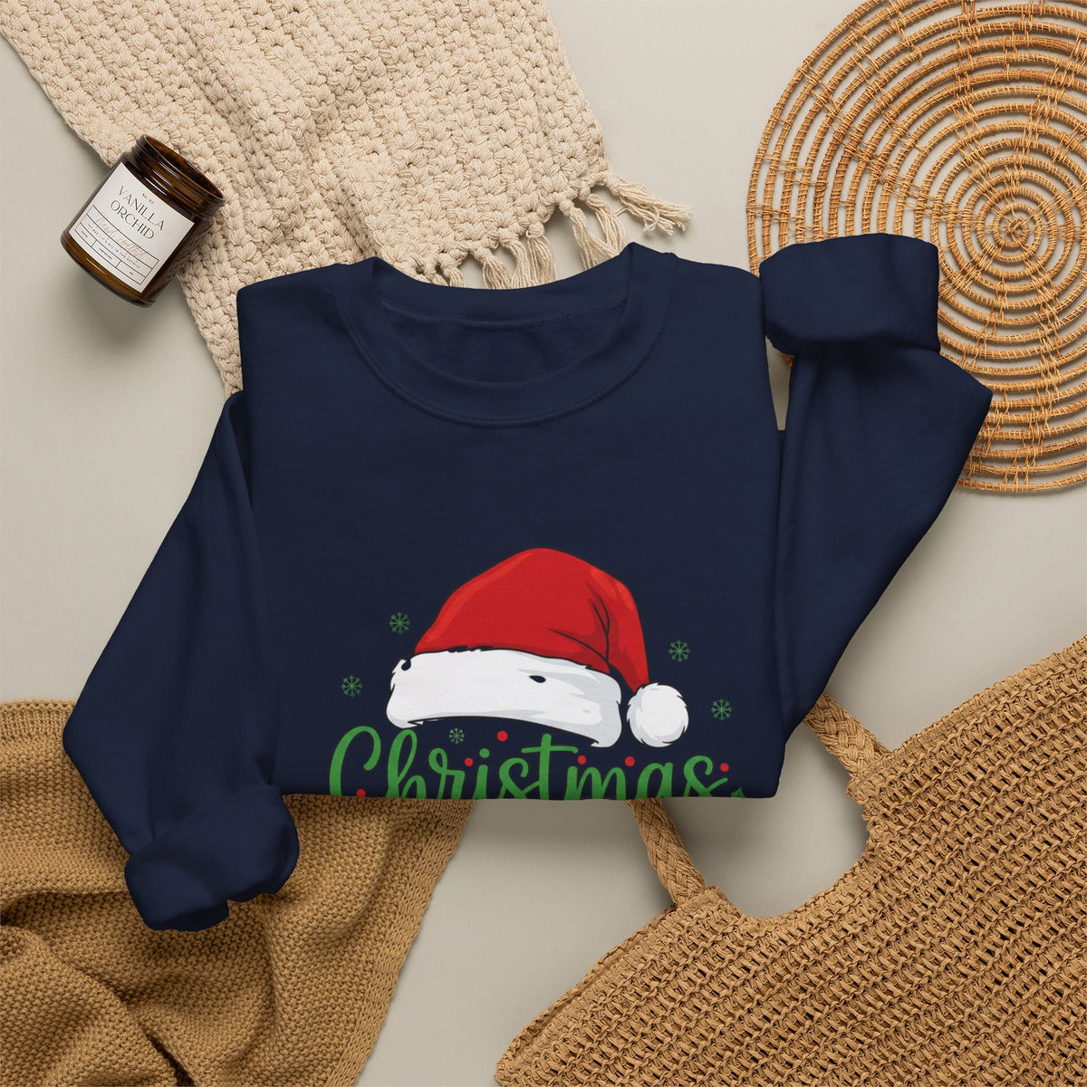 Christmas Crew Sweatshirt — "Making Memories Together" Holiday Pullover