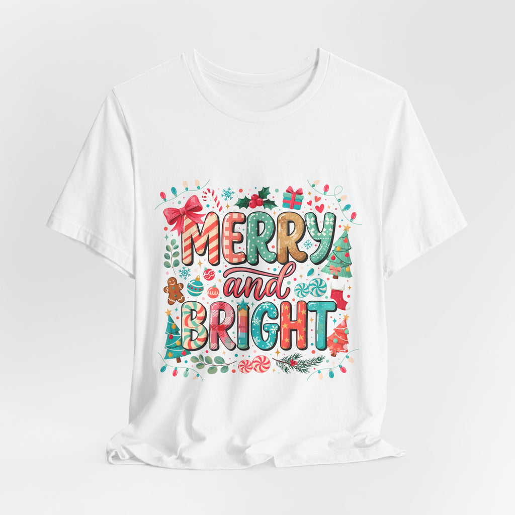 Merry and Bright Christmas Tee