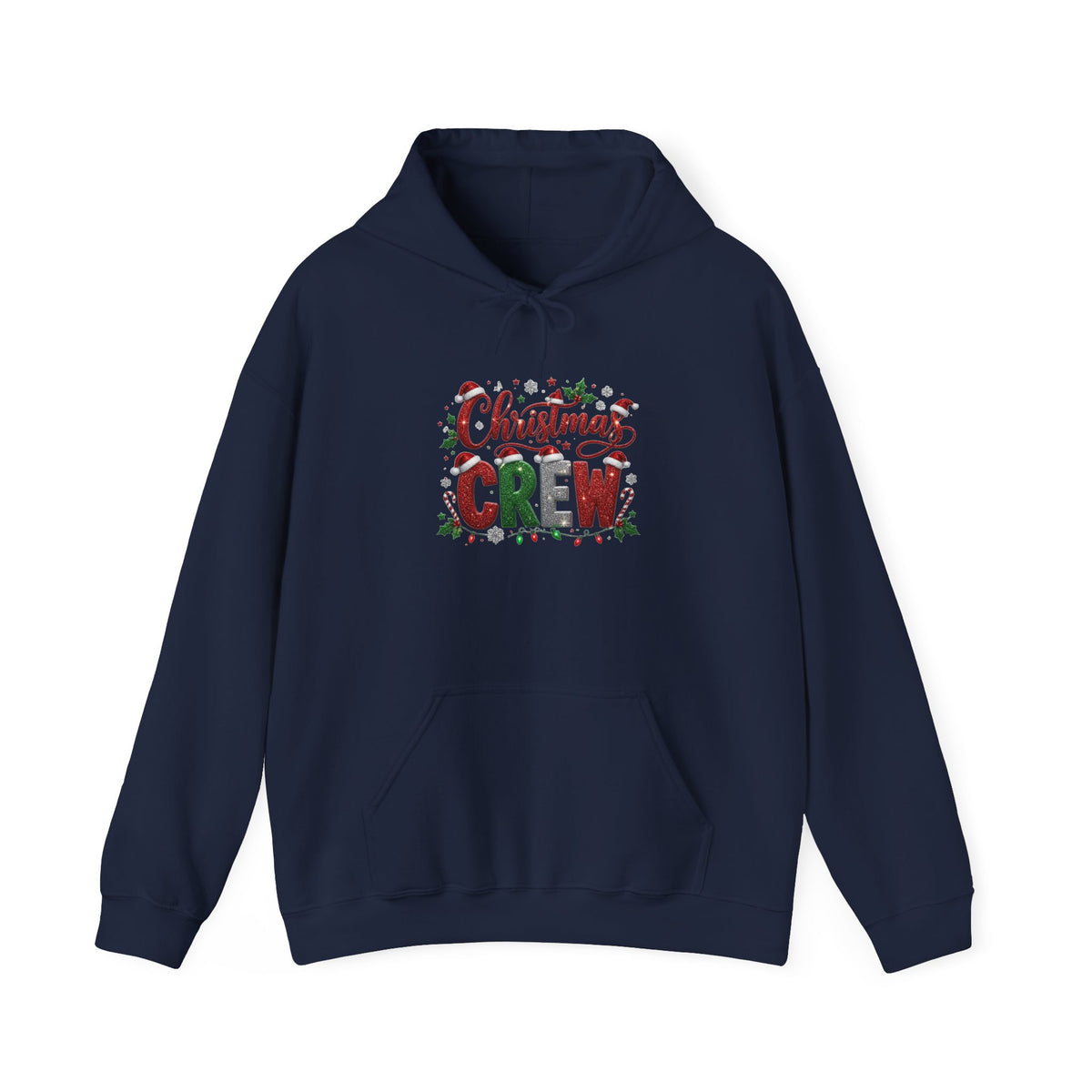 Christmas Crew Hoodie — Festive Family Holiday Sweatshirt