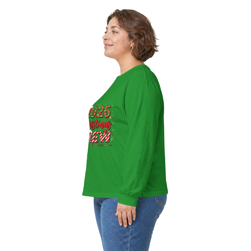 2026 Christmas Crew Long Sleeve Tee