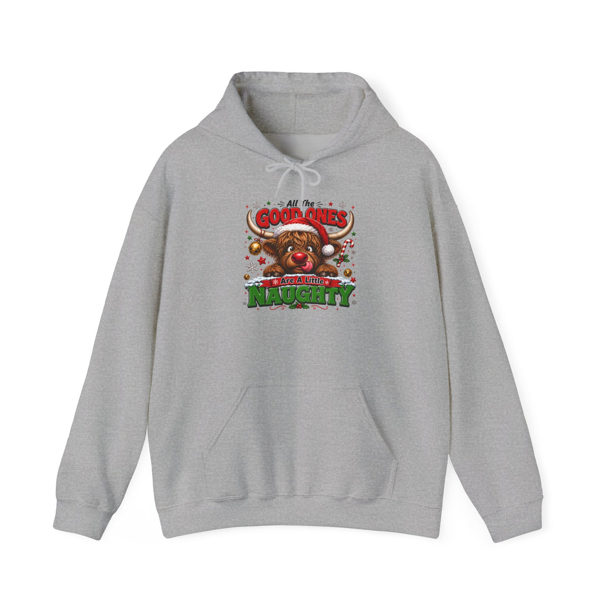Christmas Reindeer Hoodie – Cute Rudolph Face "Are A Little" Holiday Sweatshirt