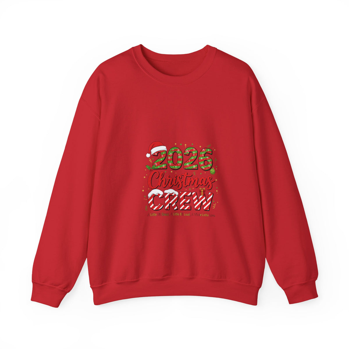 2026 Christmas Crew Sweatshirt