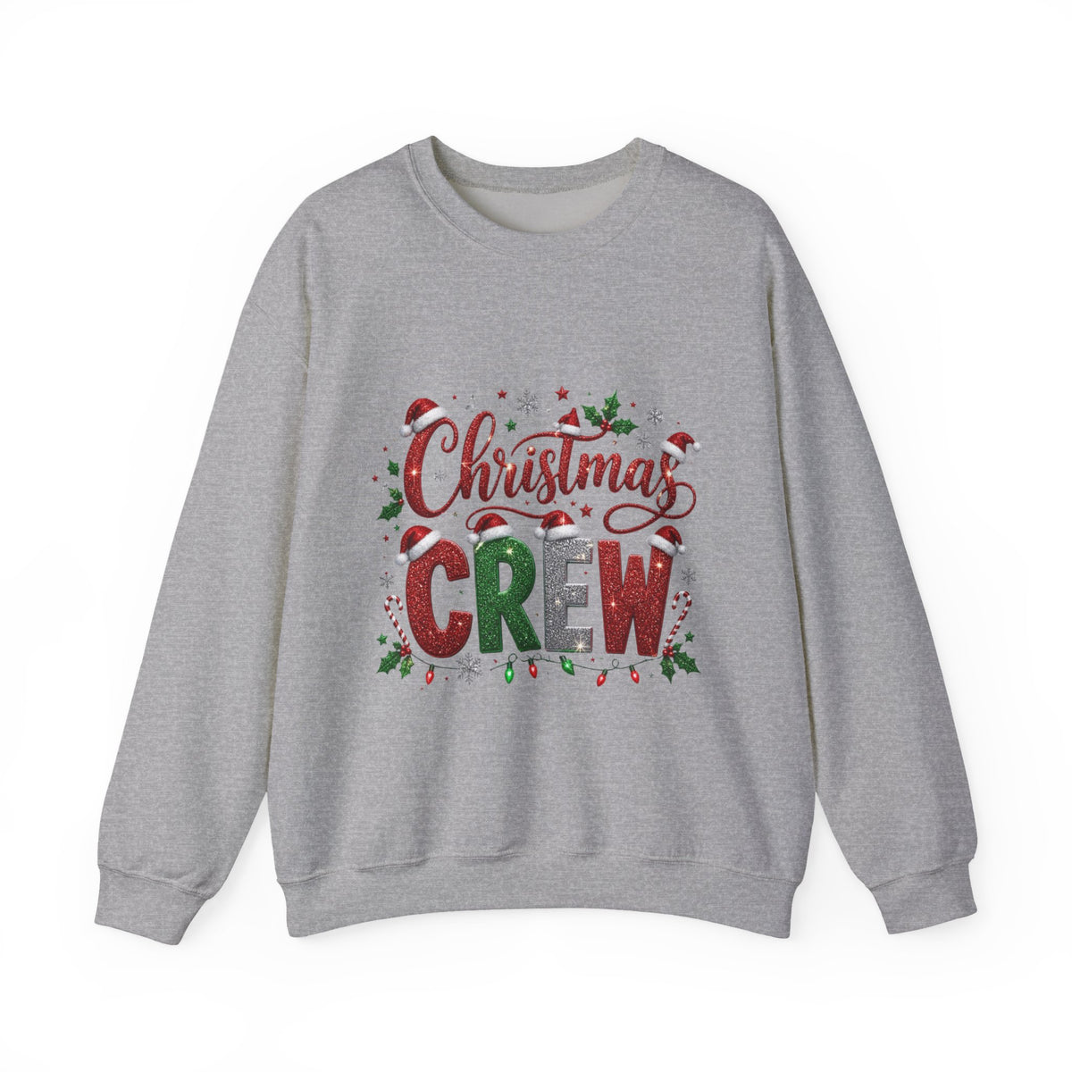 Christmas Crew Sweatshirt — Festive Family Holiday Pullover