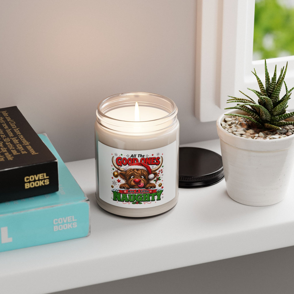 Christmas Reindeer Soy Candle — Holiday Scented 9oz (Are A Little)