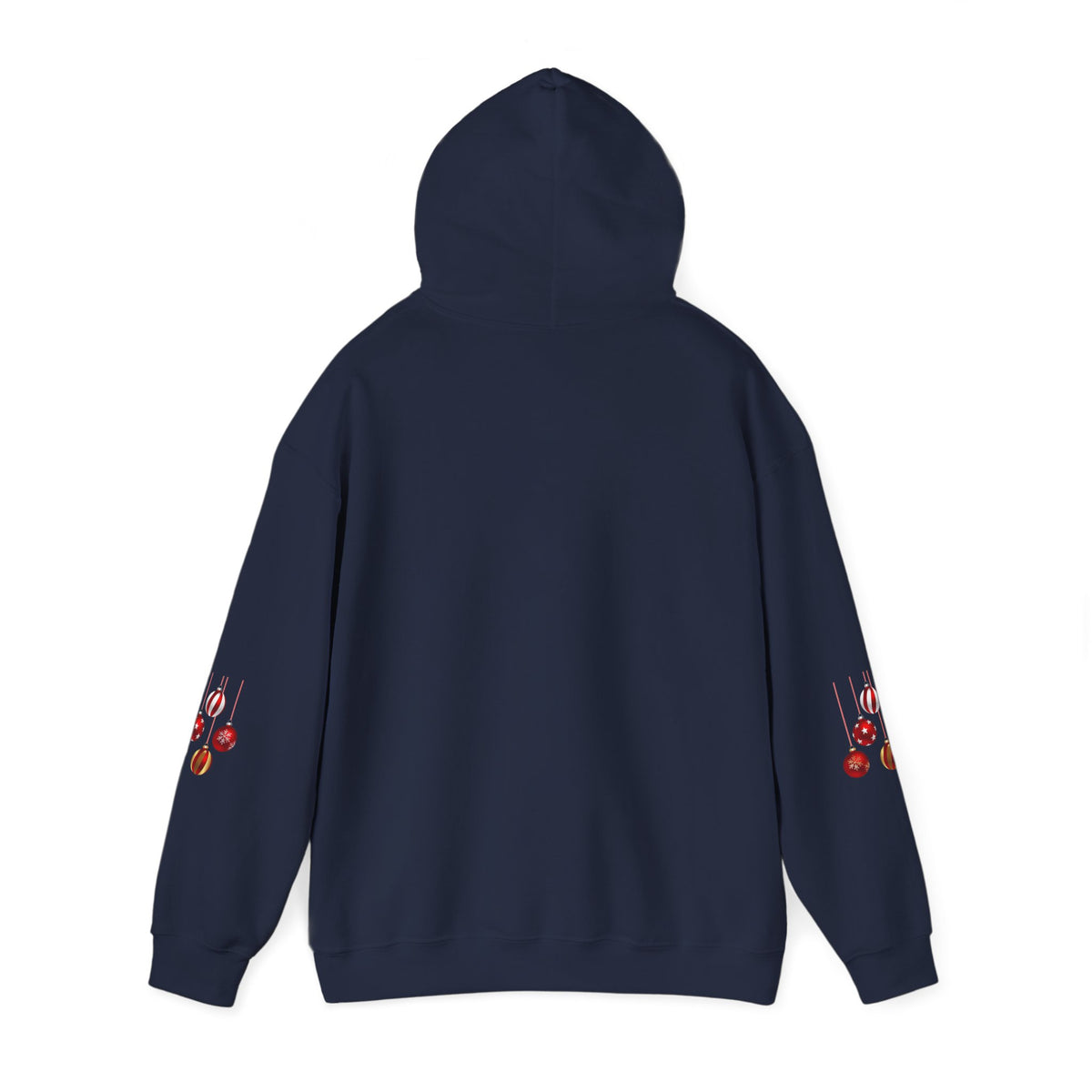 Christmas Hoodie - 'Merry Christmas' Festive Holiday Santa Hat & Holly Pullover