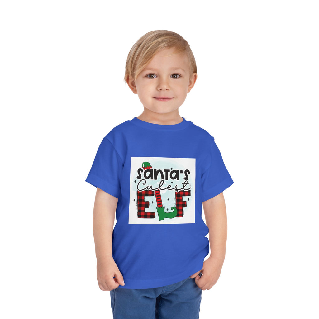 Santa's Cutest Elf Toddler Tee