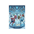 Winter Wonderland Hockey Sticker — Festive Face-Off Kiss-Cut Sticker