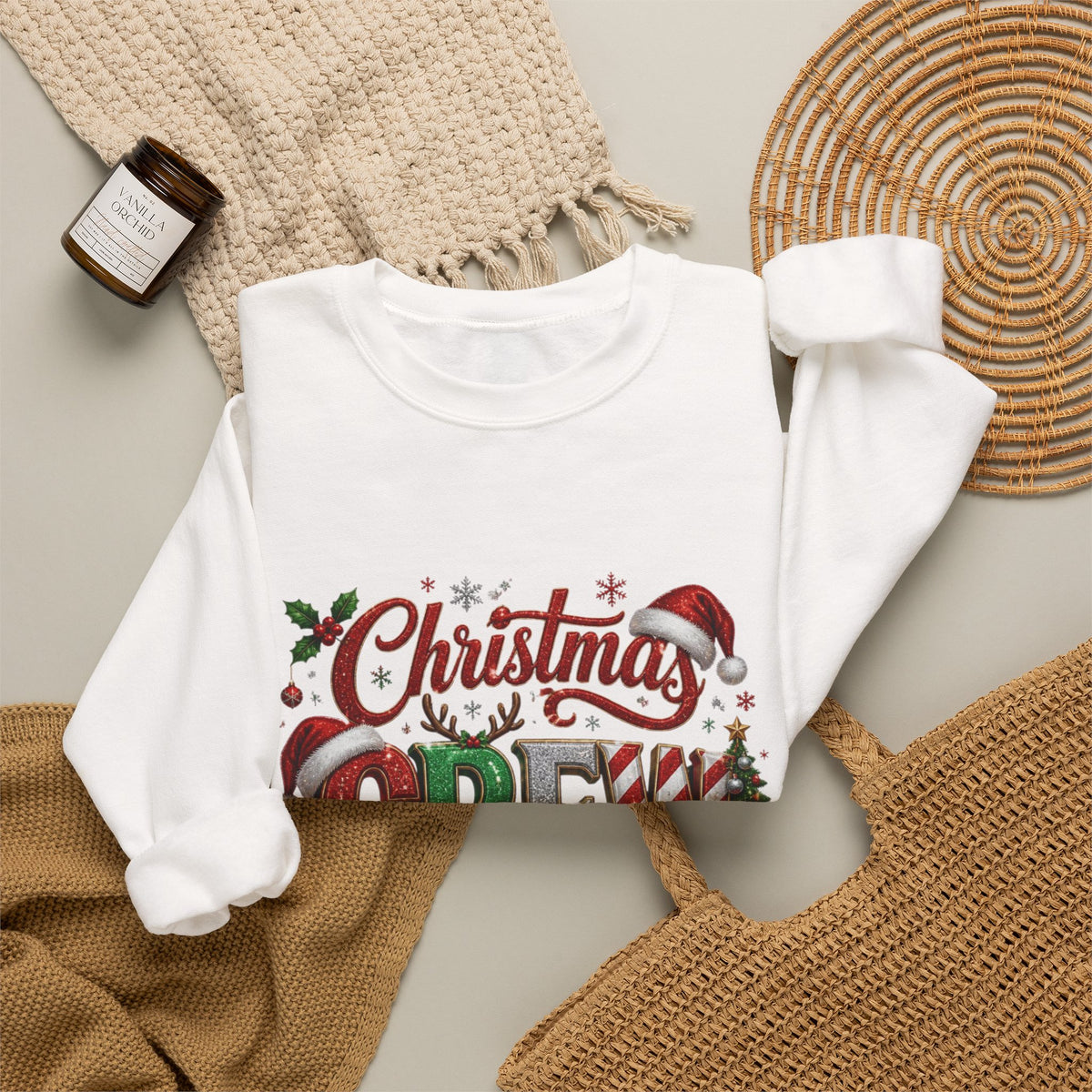 Christmas Cheer Holiday Crewneck Sweatshirt