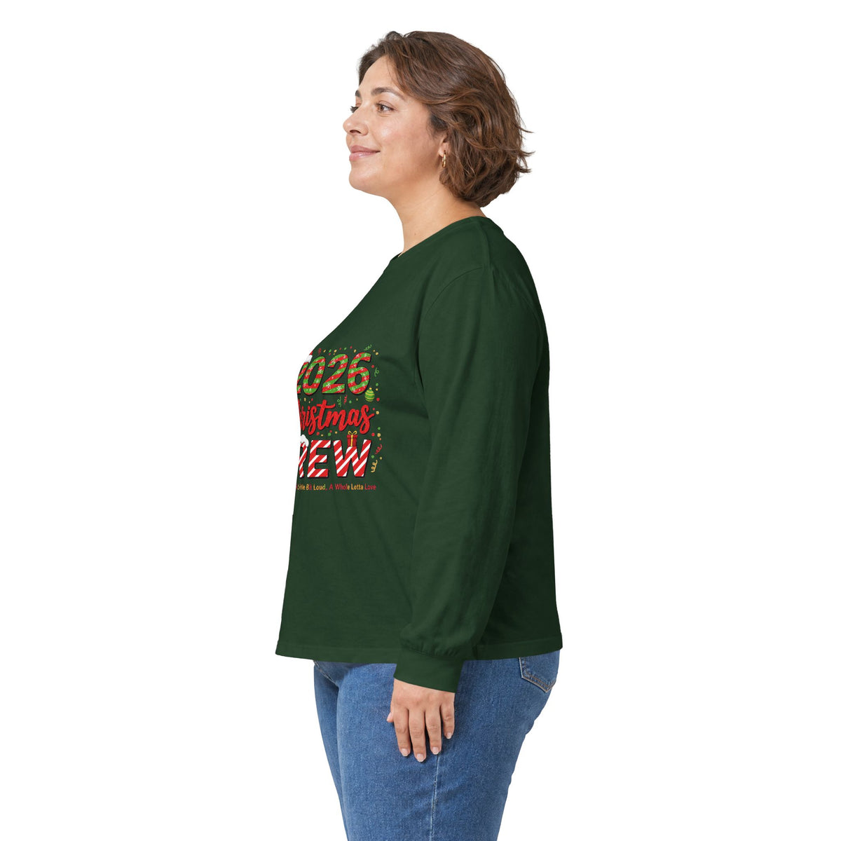 2026 Christmas Crew Long Sleeve Tee