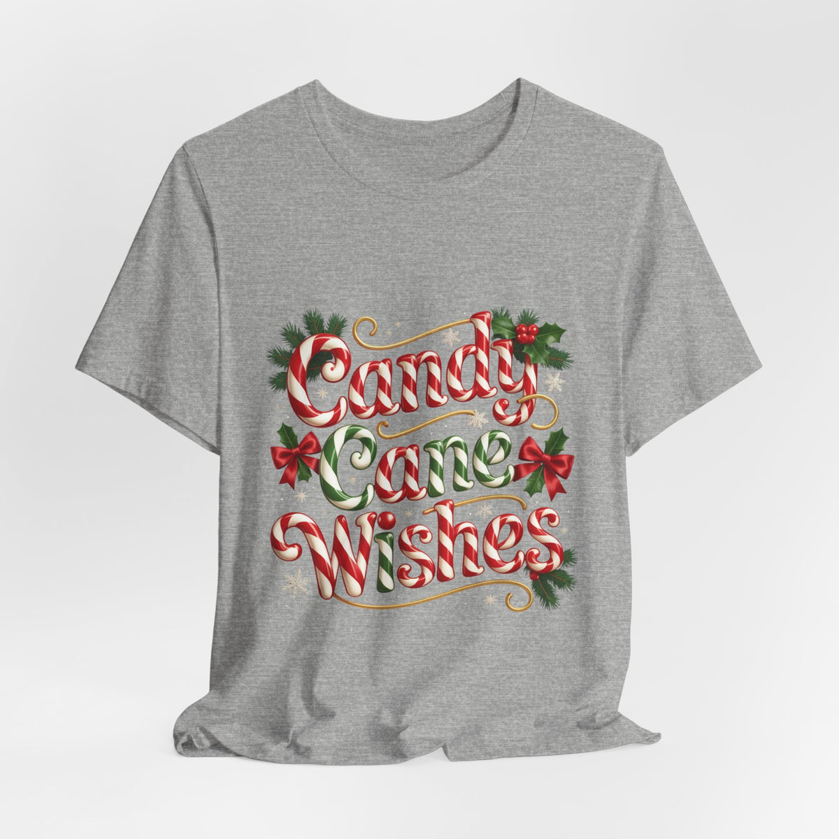 Candy Cane Wishes Tee