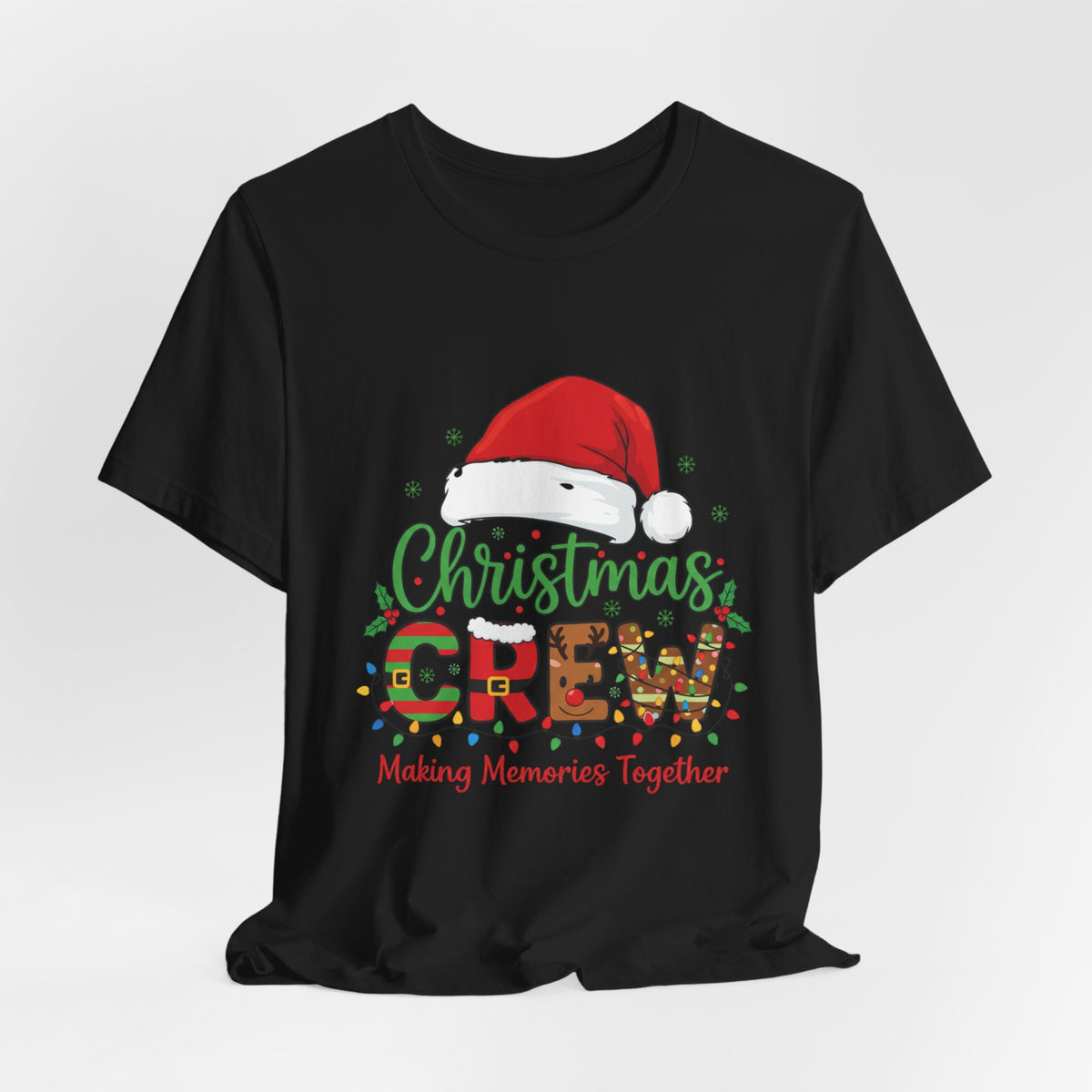 Christmas Crew T-Shirt — "Making Memories Together" Holiday Family Tee