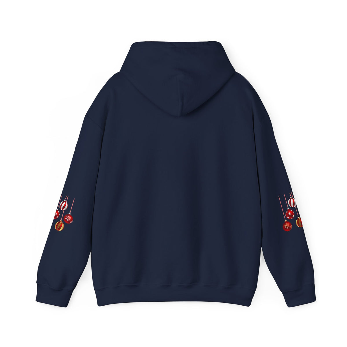 Christmas Hoodie - 'Merry Christmas' Festive Holiday Santa Hat & Holly Pullover