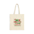 2026 Christmas Crew Tote Bag — Festive Holiday Cotton Canvas Gift Tote