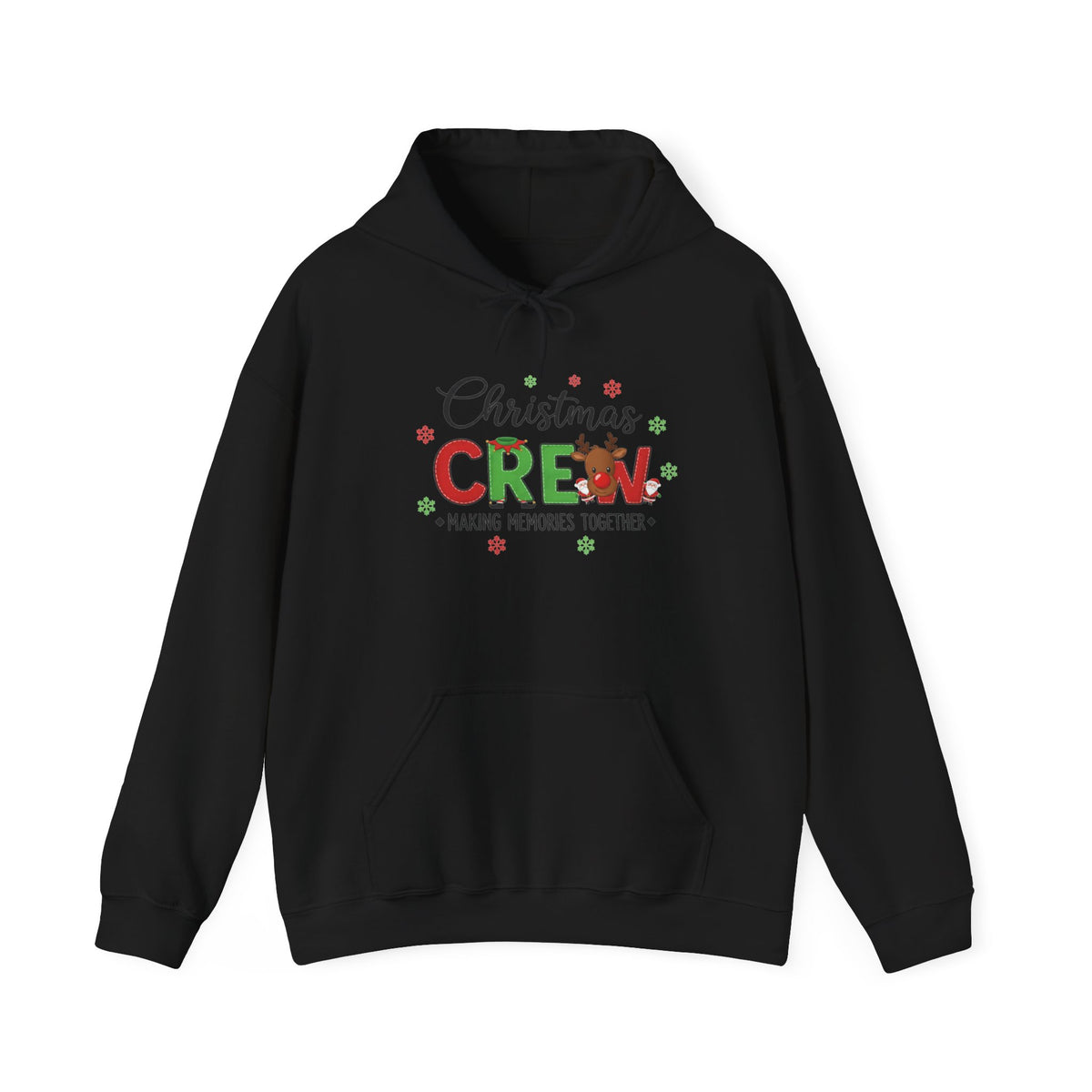 Christmas Crew Hoodie - "Making Memories Together" Holiday Family Sweatshirt