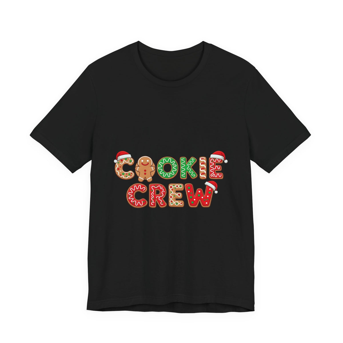 Cookie Crew Christmas Tee — Festive Gingerbread Holiday Shirt