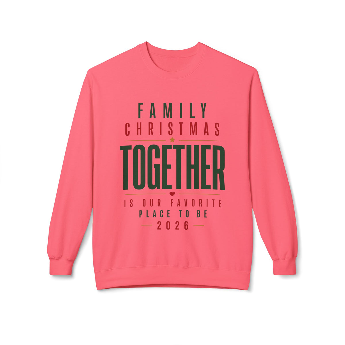 Family Christmas Together 2026 Crewneck Sweatshirt