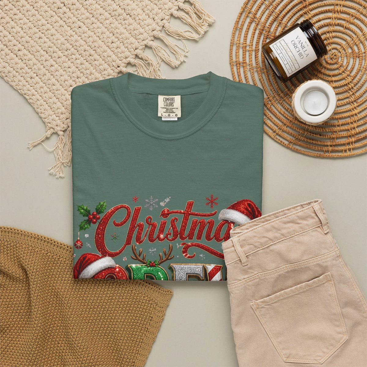 Christmas Crew 2025 Holiday T-Shirt