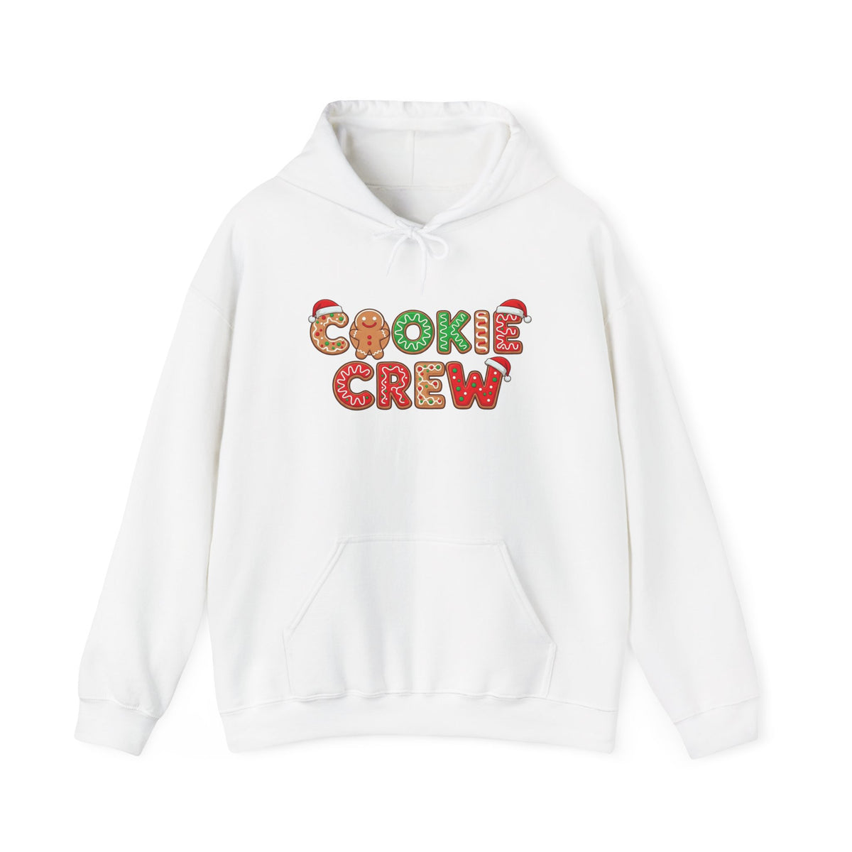Cookie Crew Christmas Hoodie – Holiday Gingerbread Sweatshirt