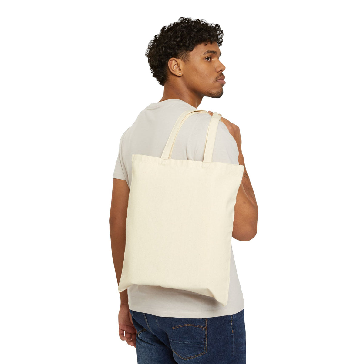 Holiday Ornament Tote Bag – Christmas Baubles Canvas Tote