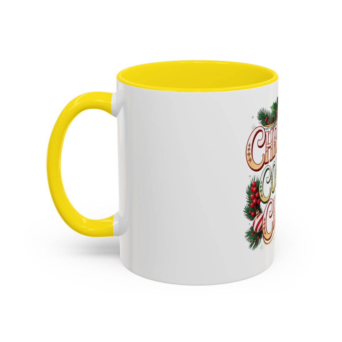 Christmas Coffee Club Mug — Holiday Coffee Lover Accent Mug (11/15 oz)