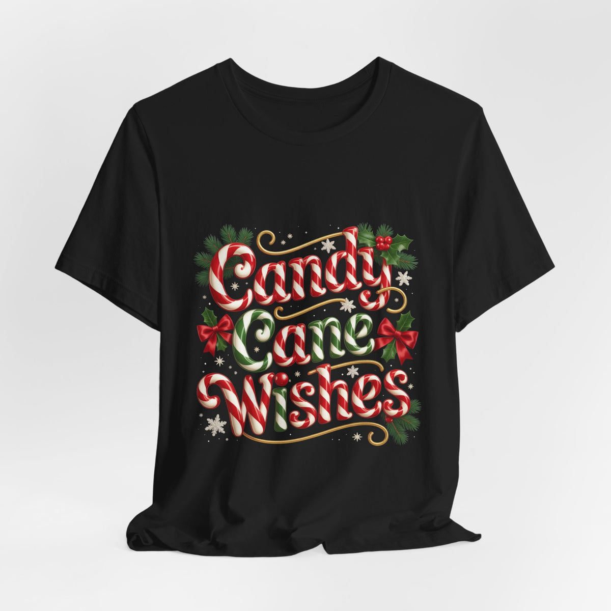Candy Cane Wishes Tee