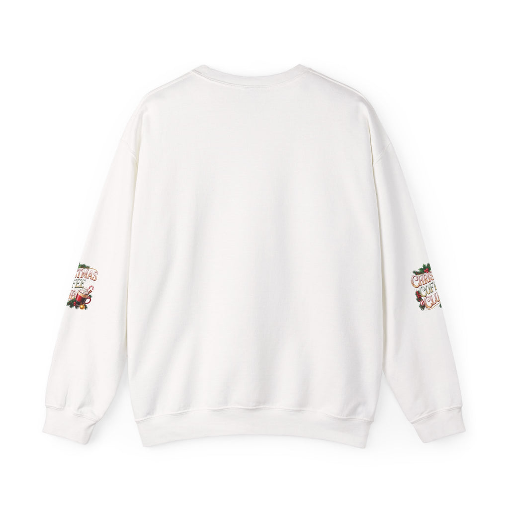 Christmas Coffee Club Sweatshirt — Cozy Holiday Crewneck for Coffee Lovers