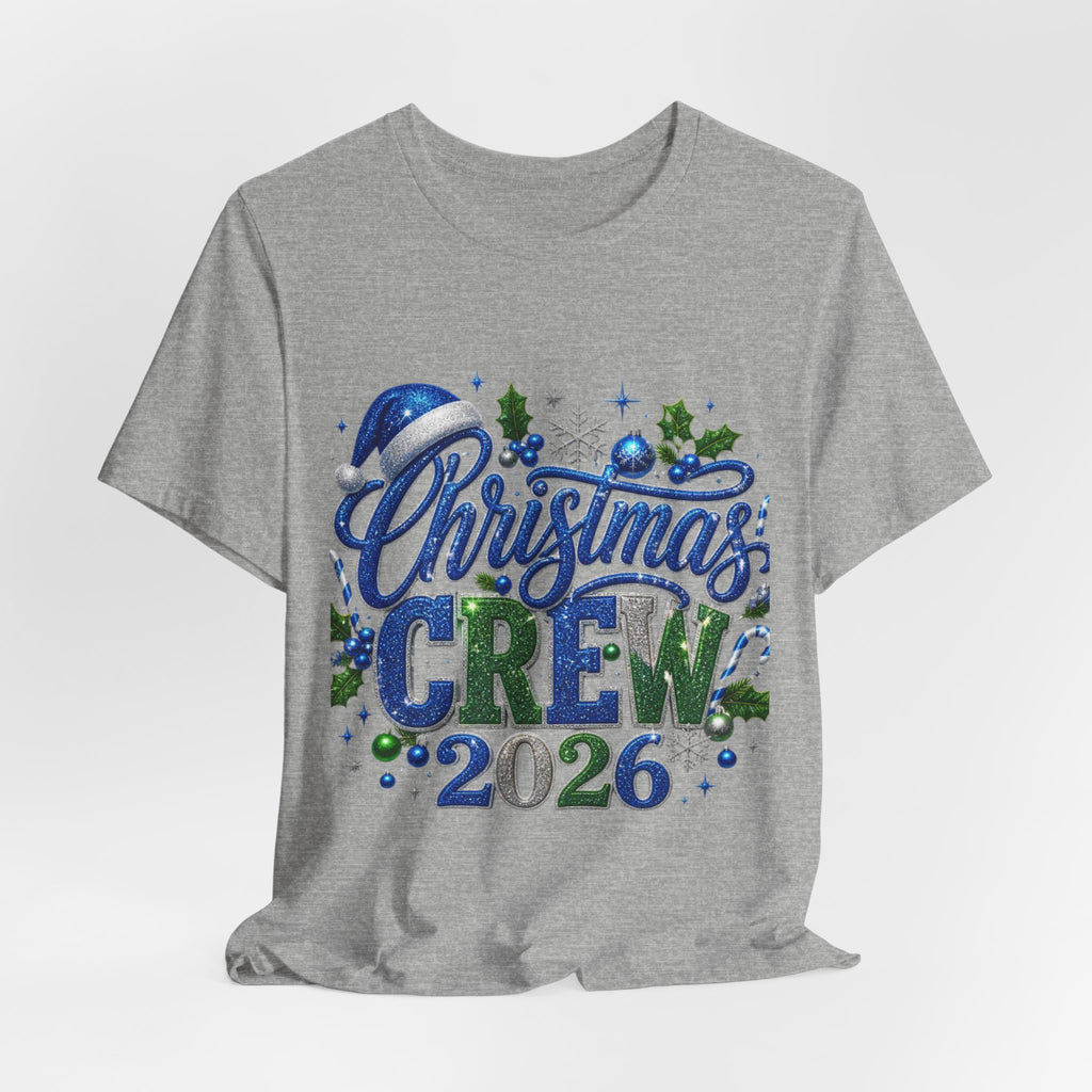 Christmas Crew 2026 Tee – Holiday Family Matching T-Shirt