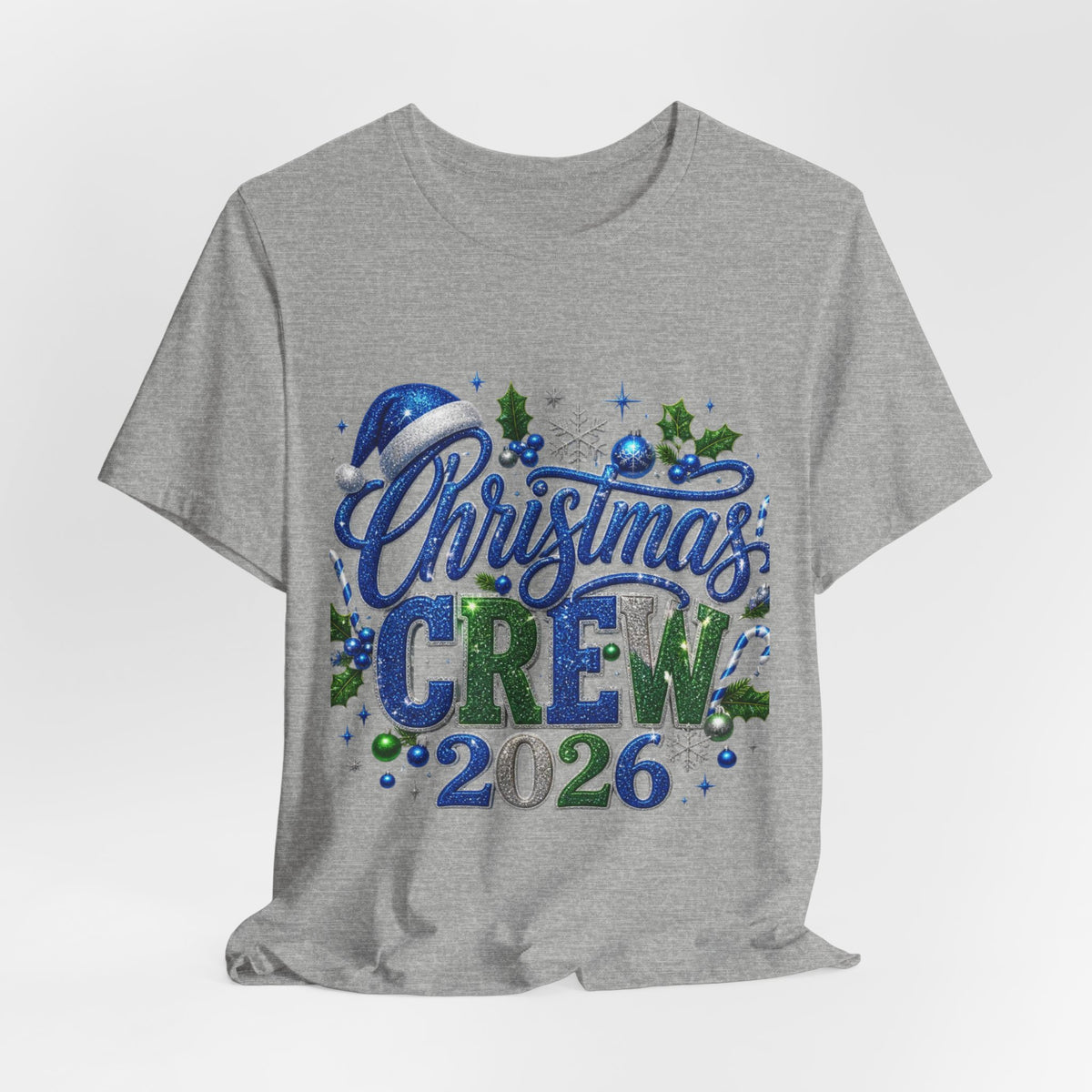 Christmas Crew 2026 Tee – Holiday Family Matching T-Shirt