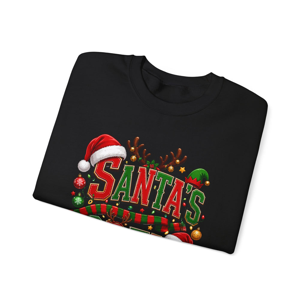 Santa's Crew Christmas Sweatshirt — Festive Holiday Crewneck