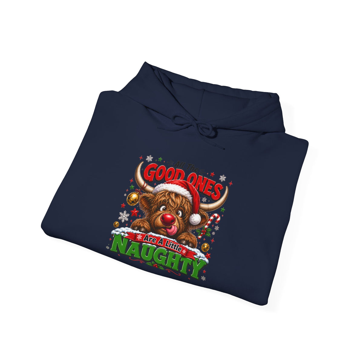 Christmas Reindeer Hoodie – Cute Rudolph Face "Are A Little" Holiday Sweatshirt