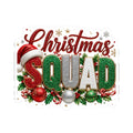 Christmas Squad Sticker — Festive Kiss-Cut Holiday Decal