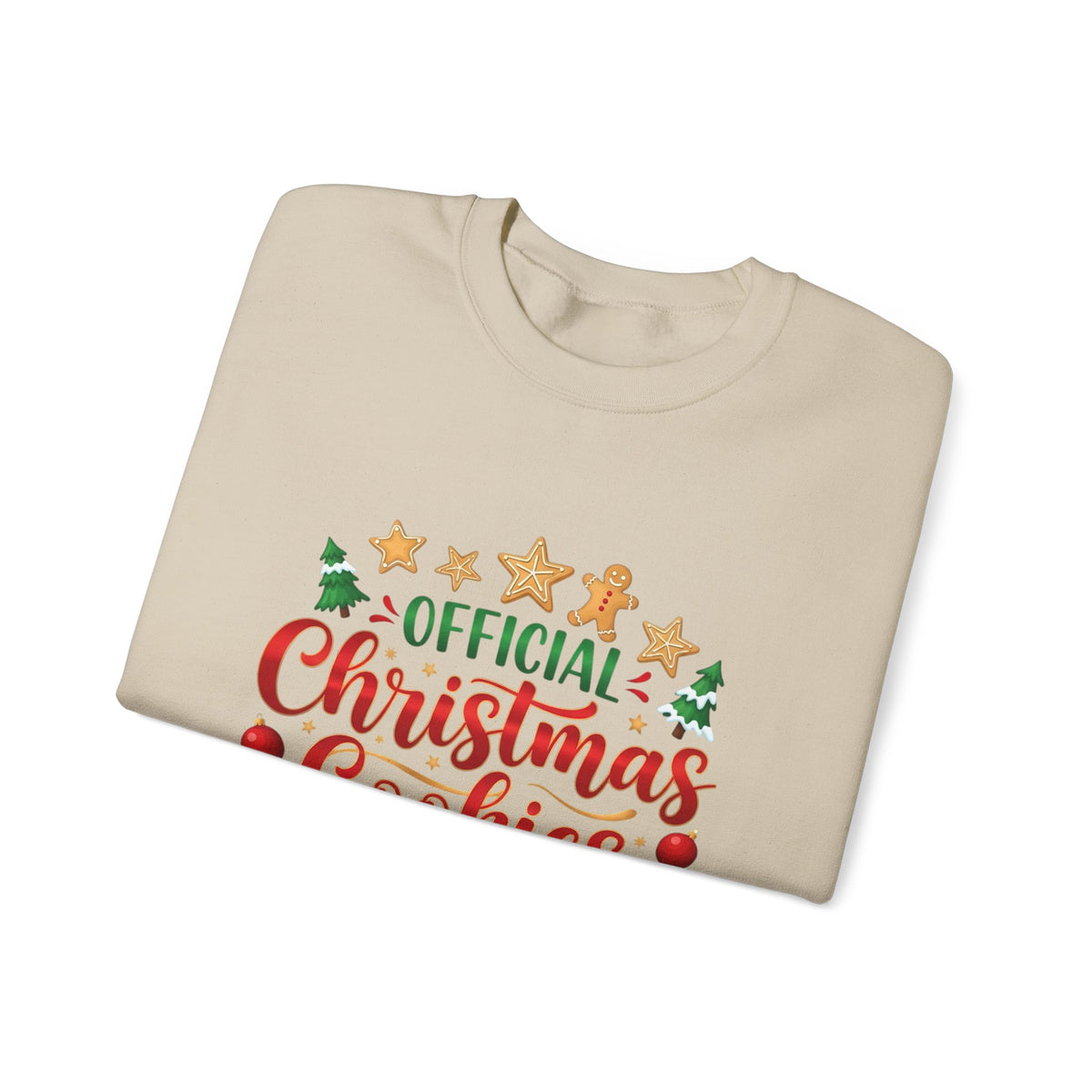 Christmas Cookies Tester Sweatshirt