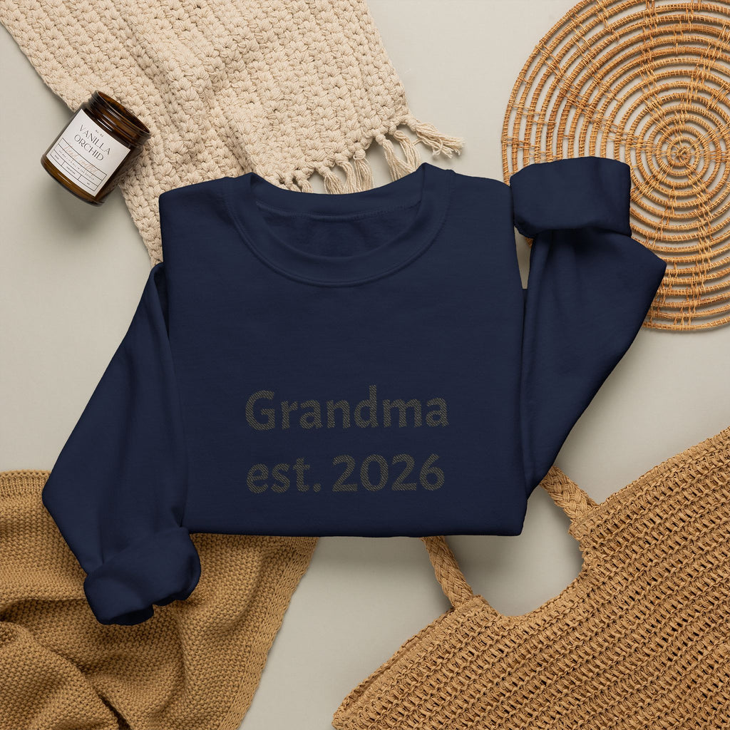 Grandma est. 2026 Crewneck Sweatshirt