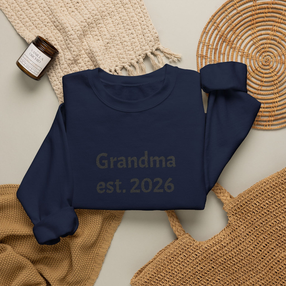 Grandma est. 2026 Crewneck Sweatshirt