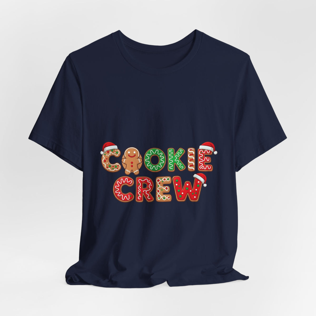Cookie Crew Christmas Tee — Festive Gingerbread Holiday Shirt