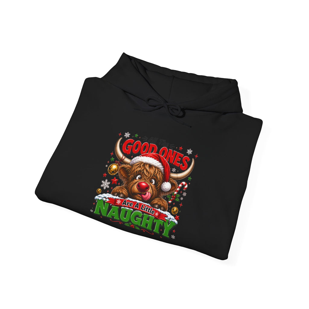 Christmas Reindeer Hoodie – Cute Rudolph Face "Are A Little" Holiday Sweatshirt