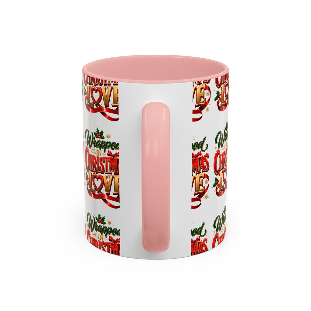 Wrapped Christmas Love Accent Coffee Mug – Festive Holiday Tea & Cocoa Cup