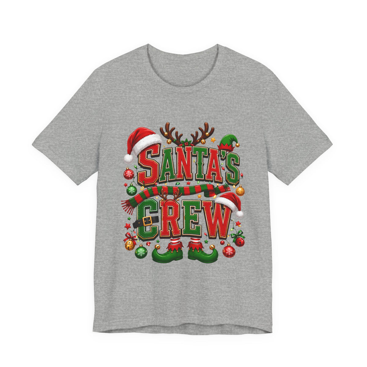 Santa's Crew Christmas T-Shirt