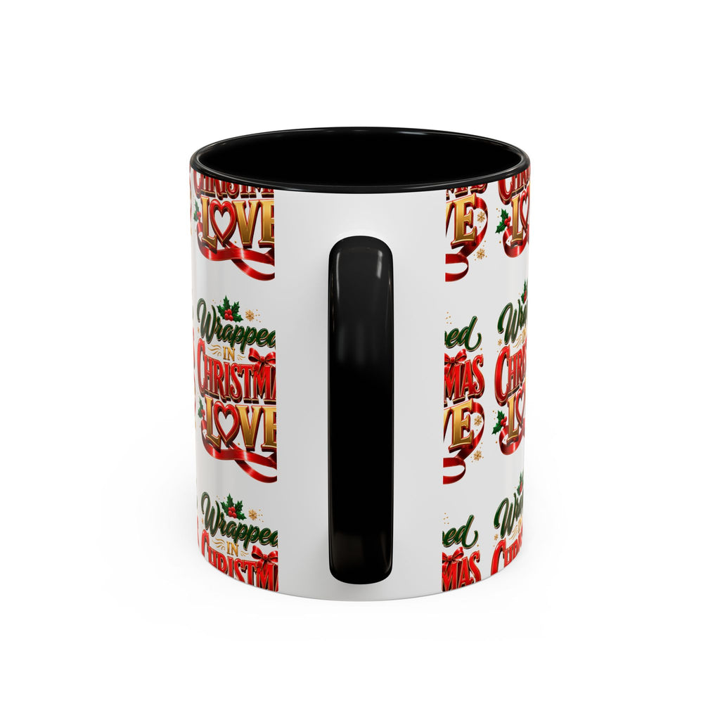 Wrapped Christmas Love Accent Coffee Mug – Festive Holiday Tea & Cocoa Cup