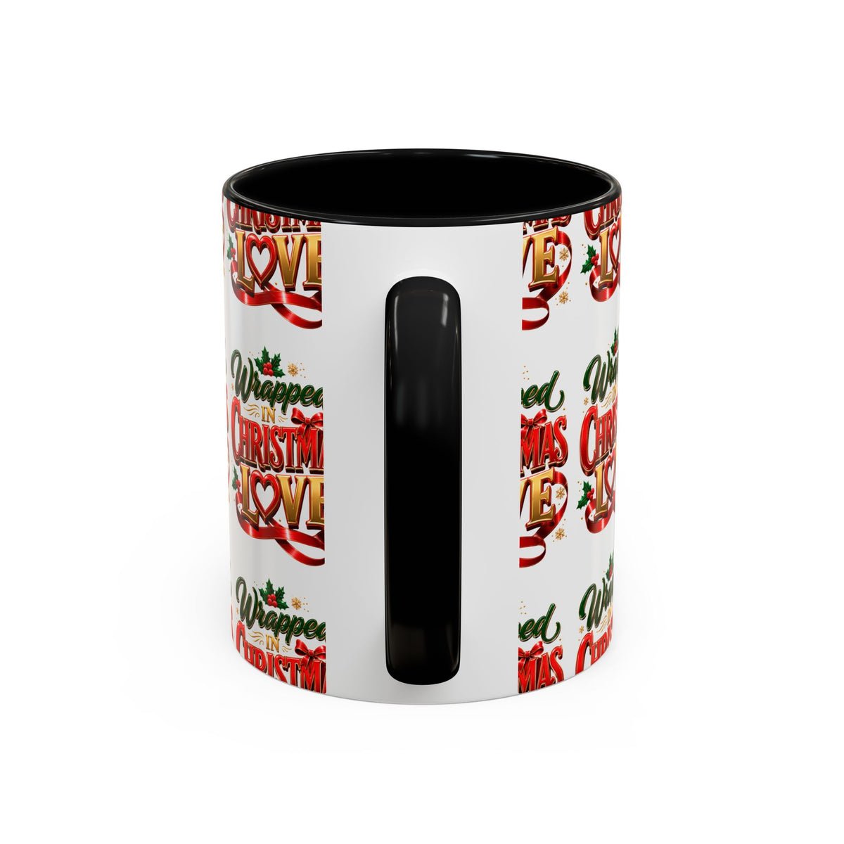 Wrapped Christmas Love Accent Coffee Mug – Festive Holiday Tea & Cocoa Cup