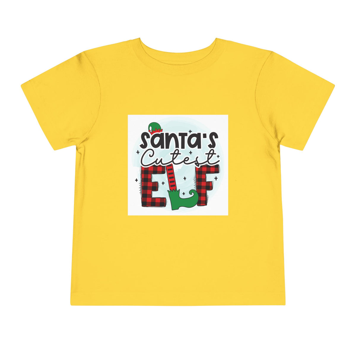 Santa's Cutest Elf Toddler Tee