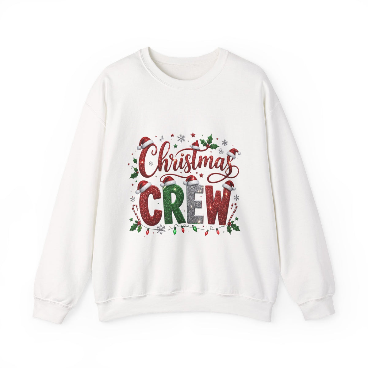 Christmas Crew Sweatshirt — Festive Family Holiday Pullover