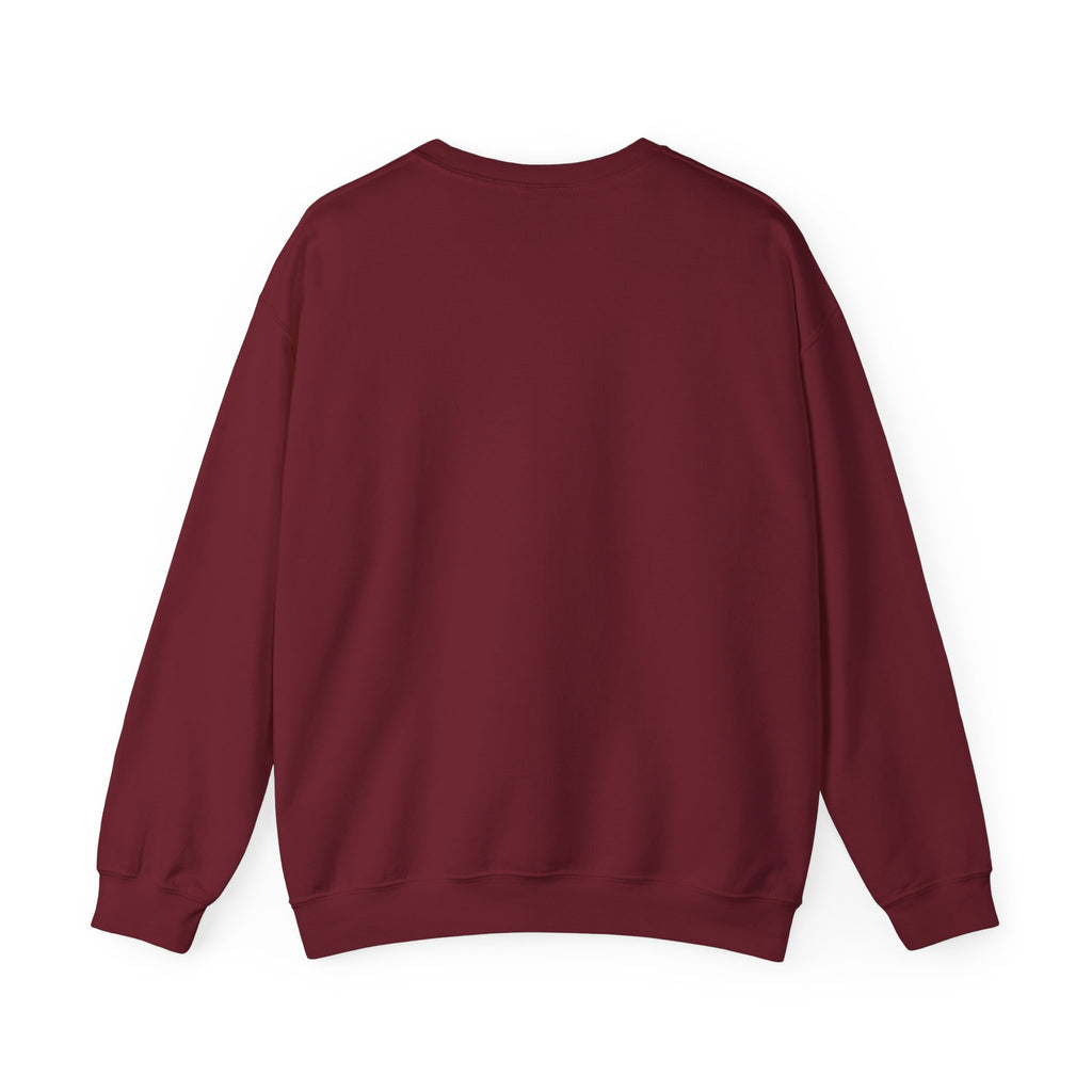 Minimal Red Ribbon Christmas Tree Sweatshirt
