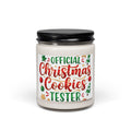 Official Christmas Cookies Tester Soy Candle — 9oz Scented Holiday Candle