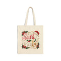 Tote Bag — 'Santa Baby' Festive Christmas Canvas Tote